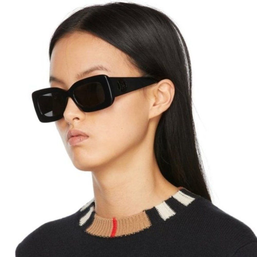 Burberry Modern Black and Gray Sunglasses - Picture 8 of 14